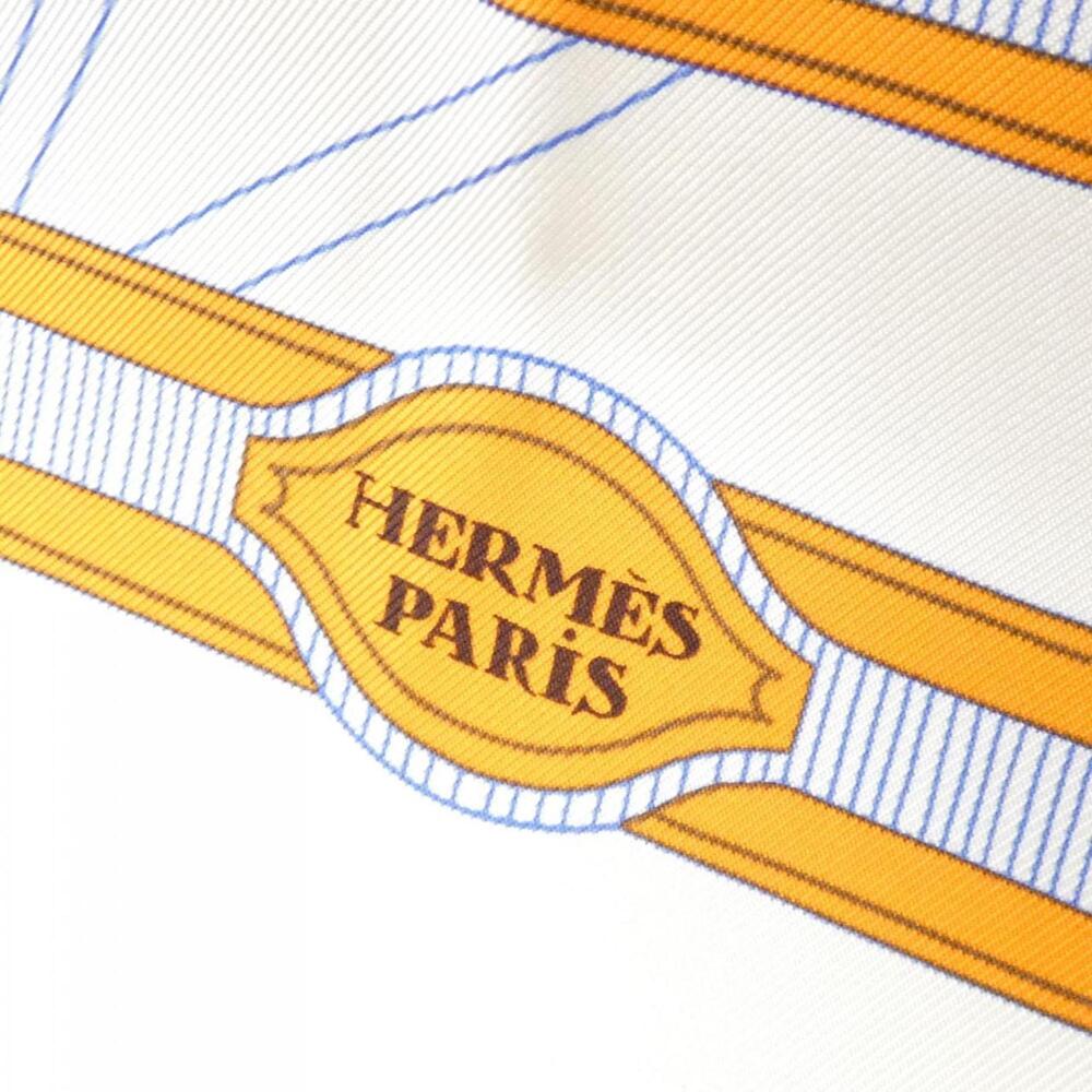 HERMES Orange Scarf - Picture 2 of 3